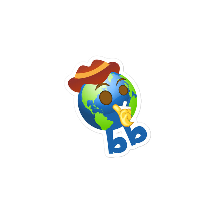 Earthbb Bubble-free sticker - Emojibb