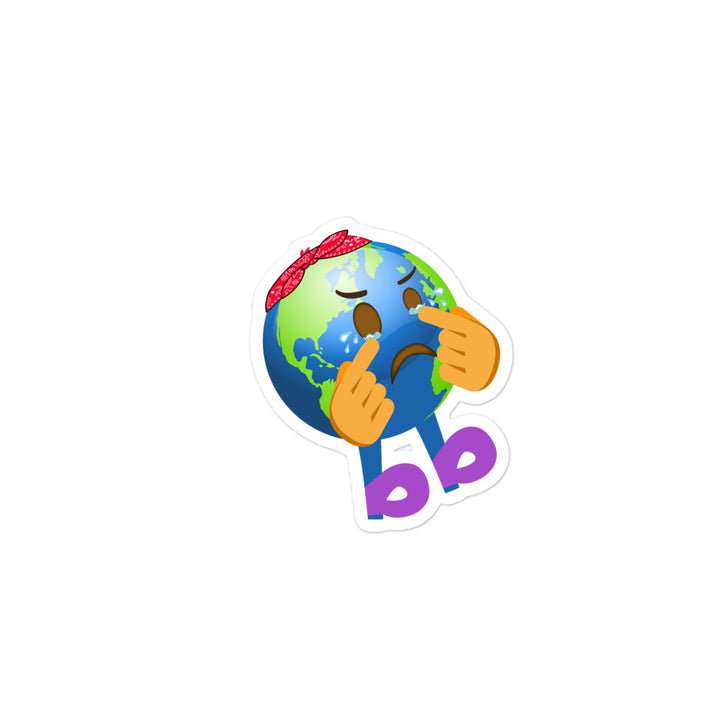 Earthbb Bubble-free sticker - Emojibb