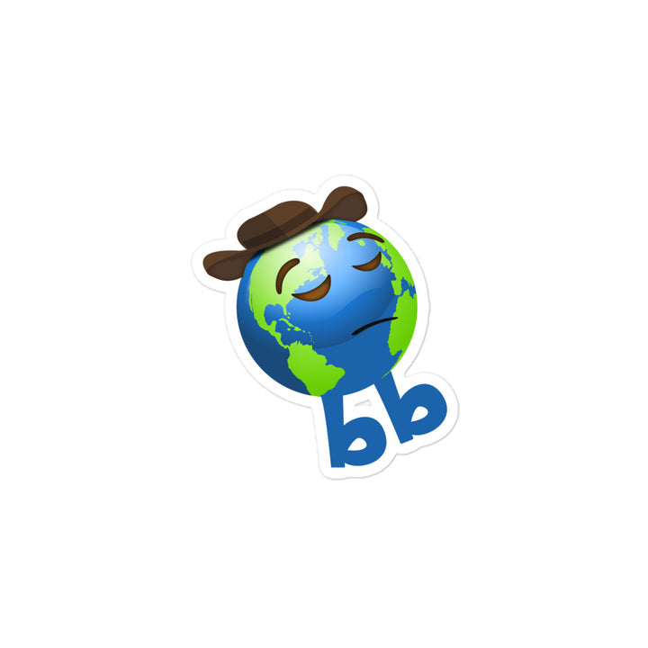 Earthbb Bubble-free sticker - Emojibb