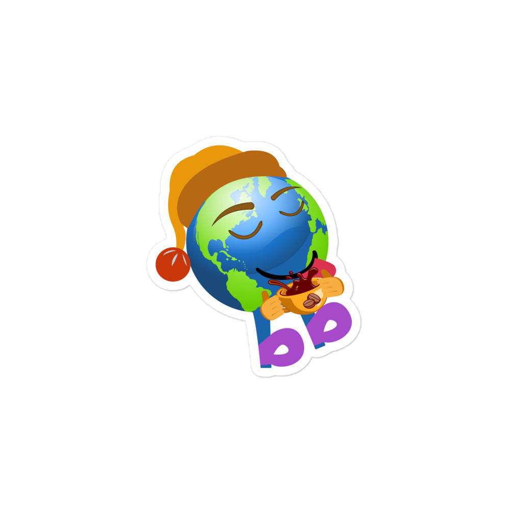 Earthbb Bubble-free sticker - Emojibb