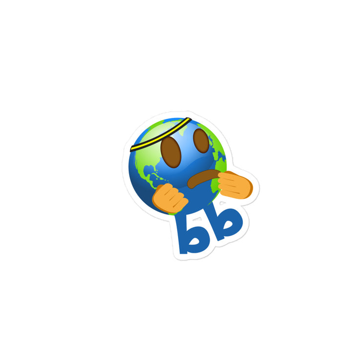 Earthbb Bubble-free sticker - Emojibb