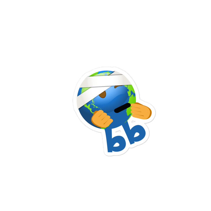 Earthbb Bubble-free sticker - Emojibb