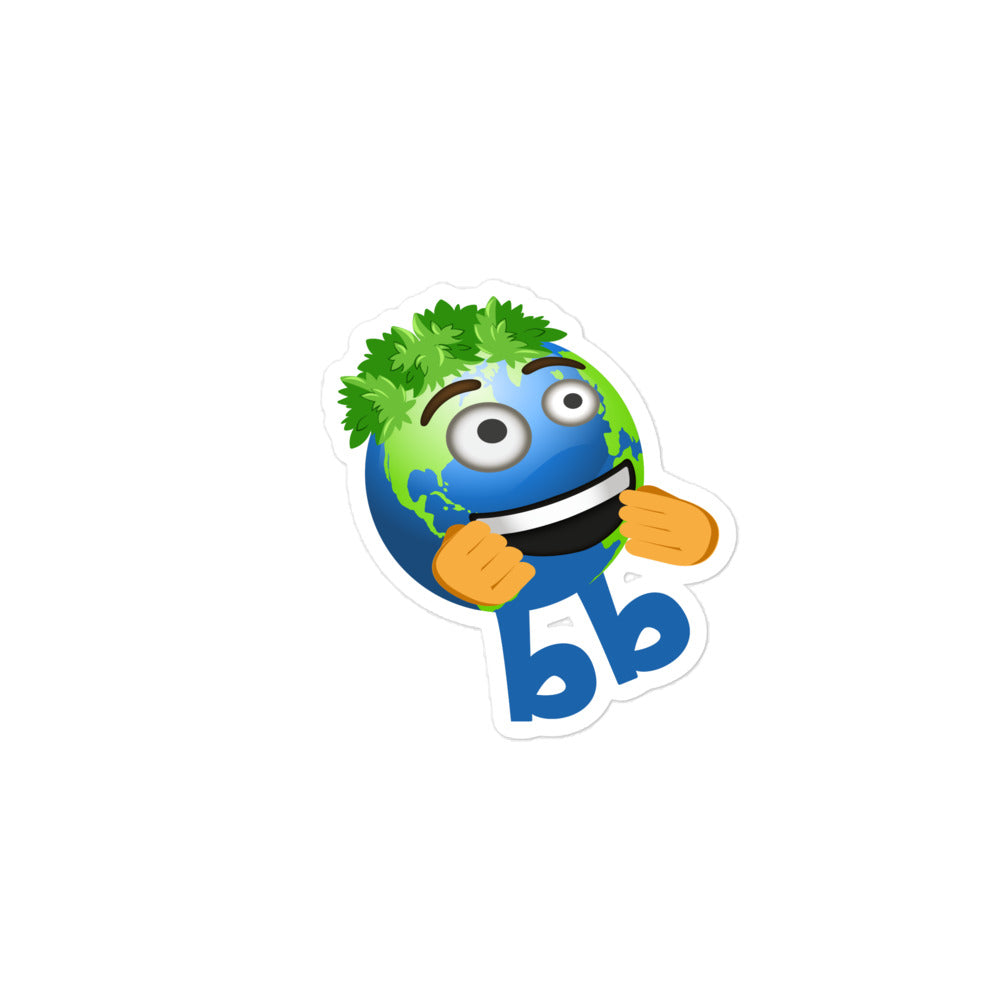 Earthbb Bubble-free sticker - Emojibb