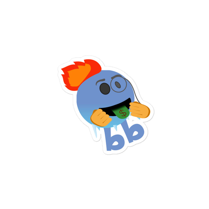 Earthbb Bubble-free sticker - Emojibb