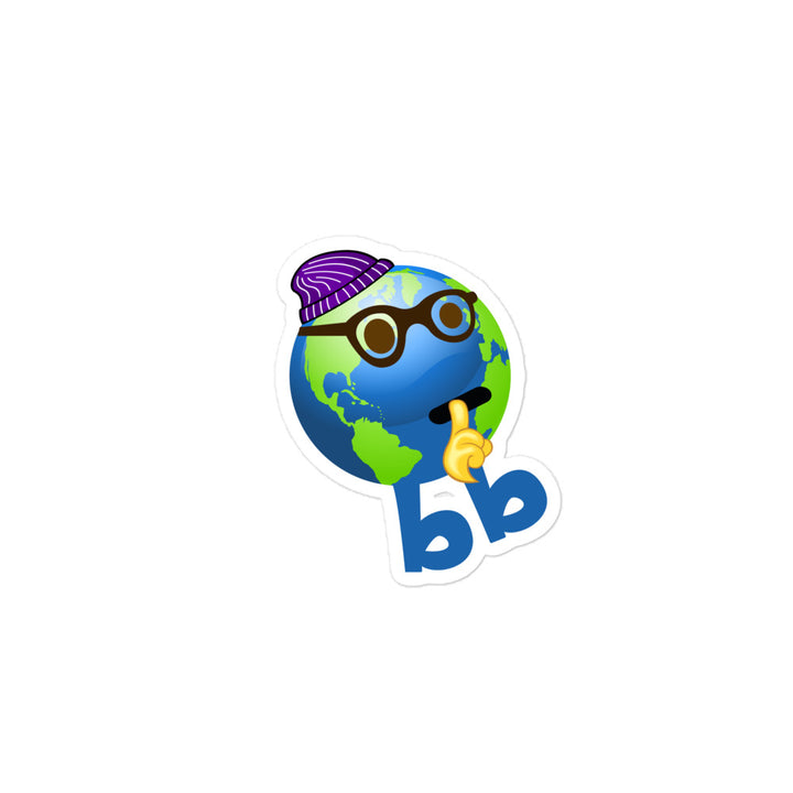 Earthbb Bubble-free sticker - Emojibb