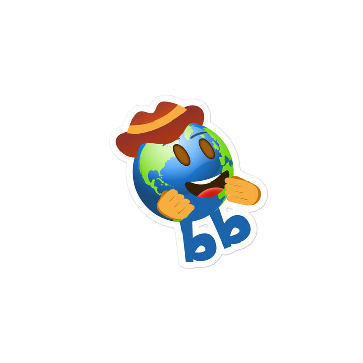 Earthbb Bubble-free sticker - Emojibb