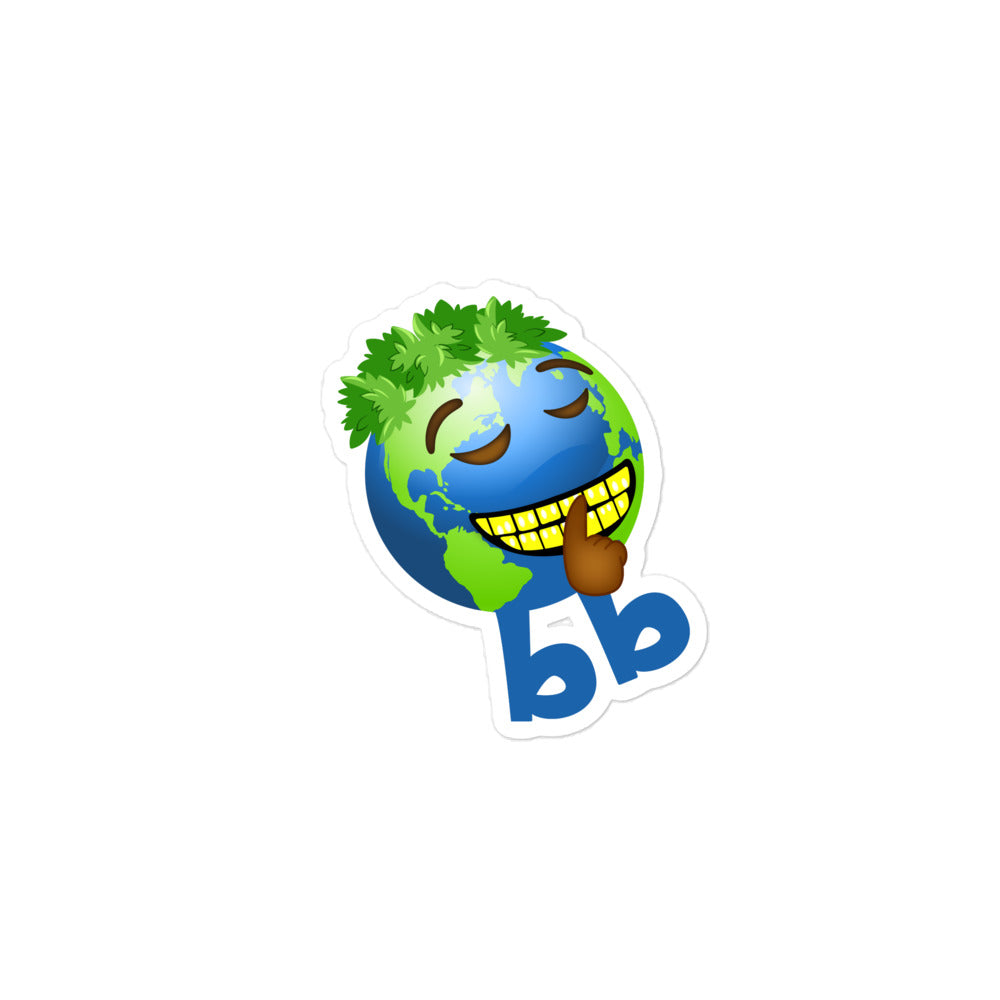 Earthbb Bubble-free sticker - Emojibb