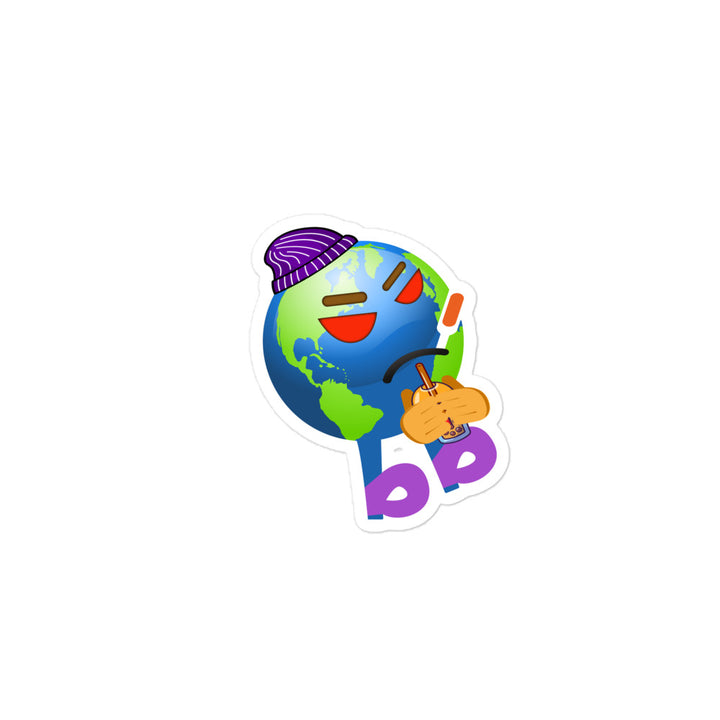 Earthbb Bubble-free sticker - Emojibb