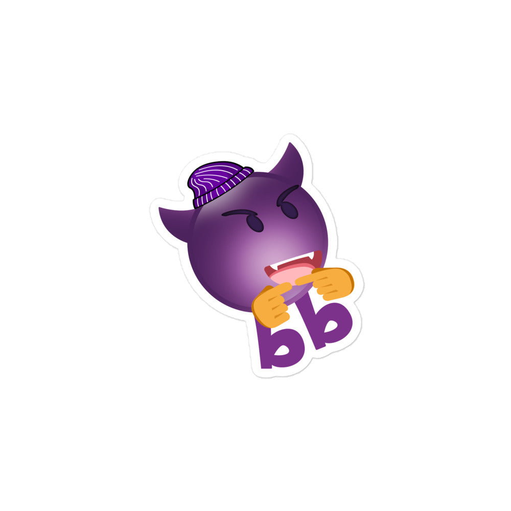 Evilbb Bubble-free sticker - Emojibb