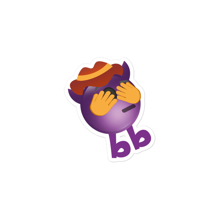 Evilbb Bubble-free sticker - Emojibb