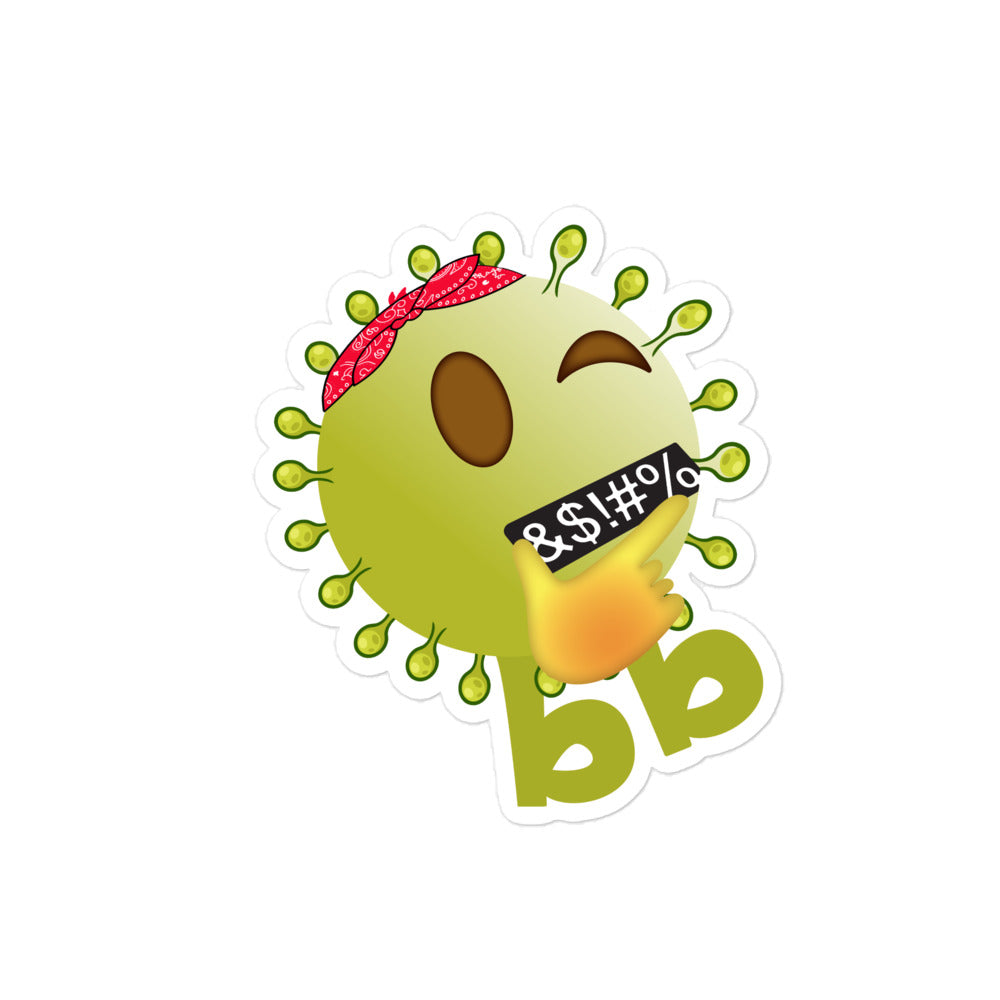 Virusbb Bubble-free sticker - Emojibb