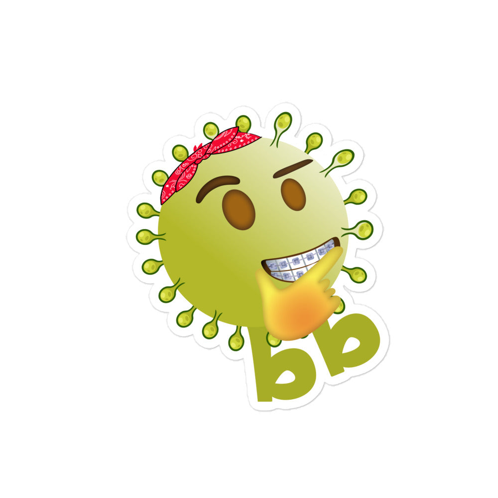 Virusbb Bubble-free sticker - Emojibb