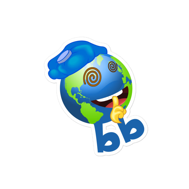 Earthbb Bubble-free sticker - Emojibb