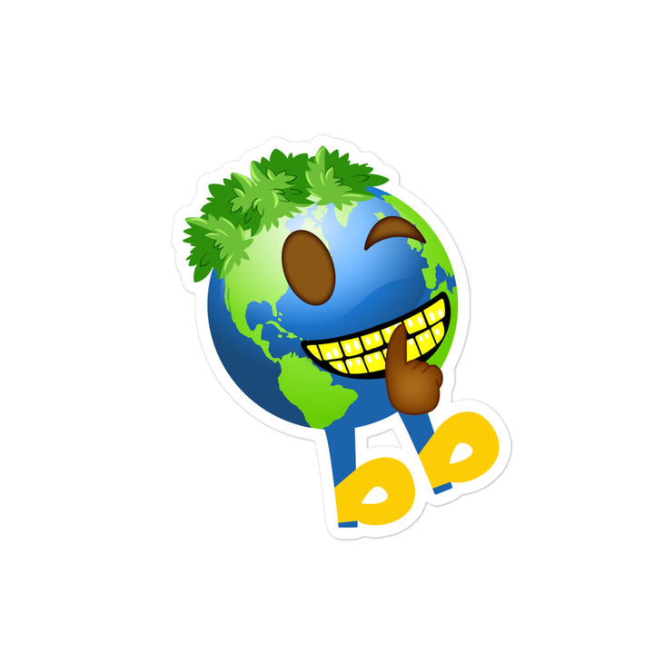 Earthbb Bubble-free sticker - Emojibb