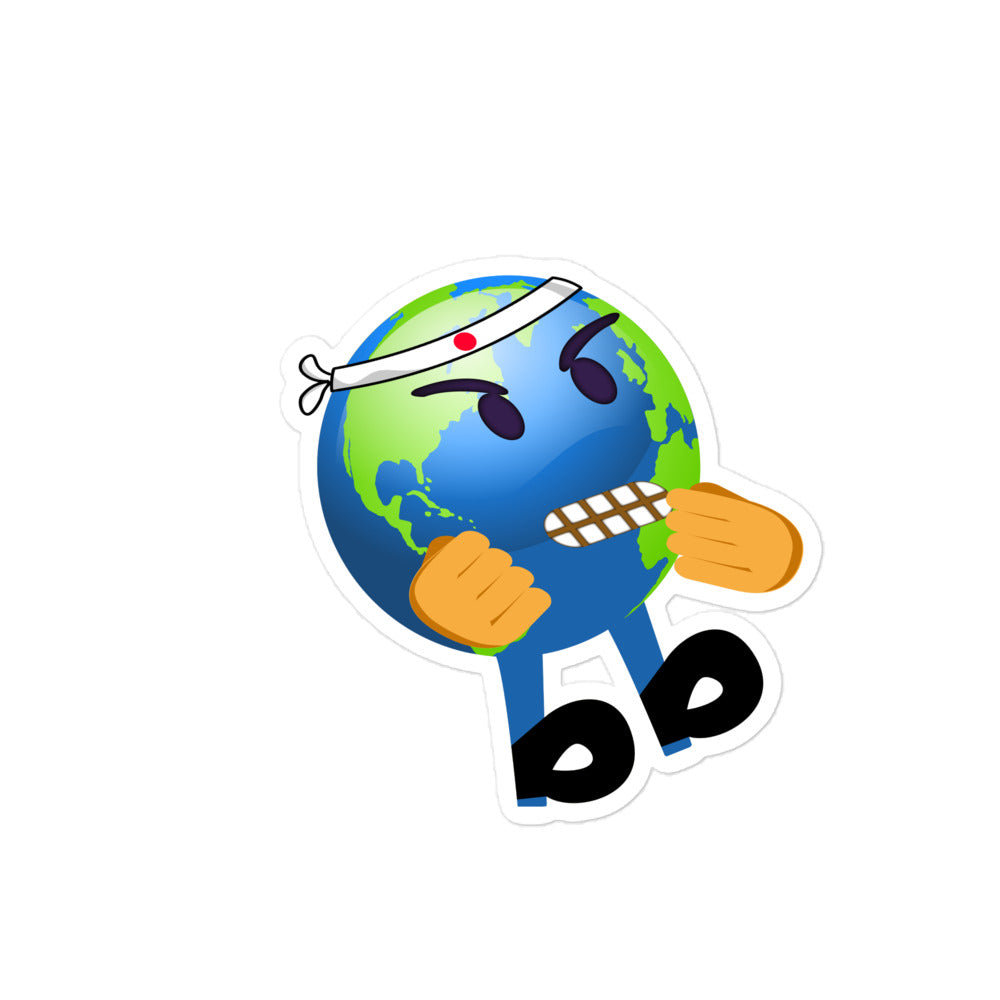 Earthbb Bubble-free sticker - Emojibb