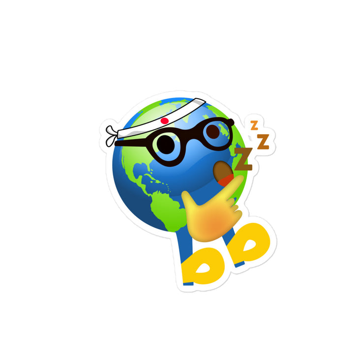 Earthbb Bubble-free sticker - Emojibb