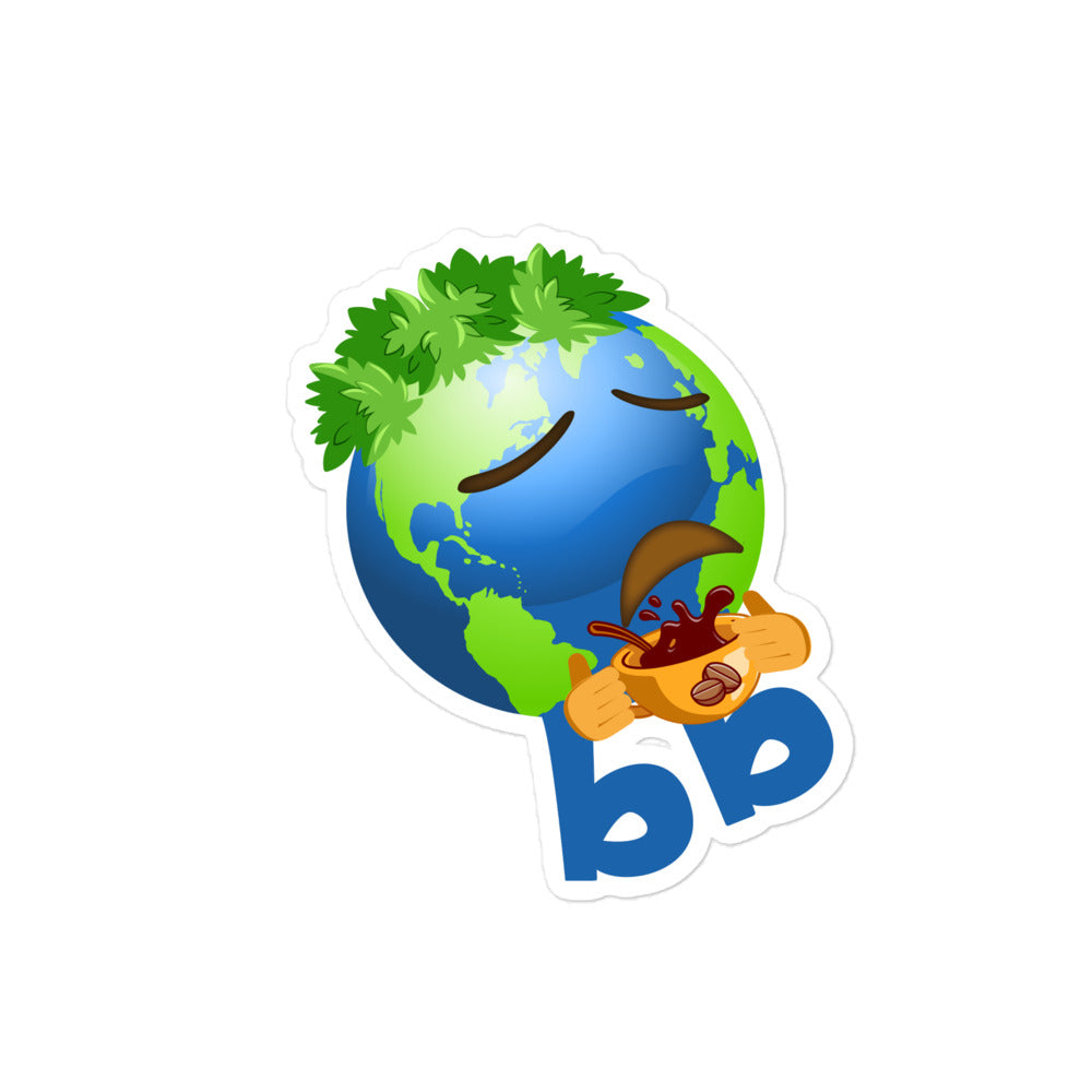 Earthbb Bubble-free sticker - Emojibb