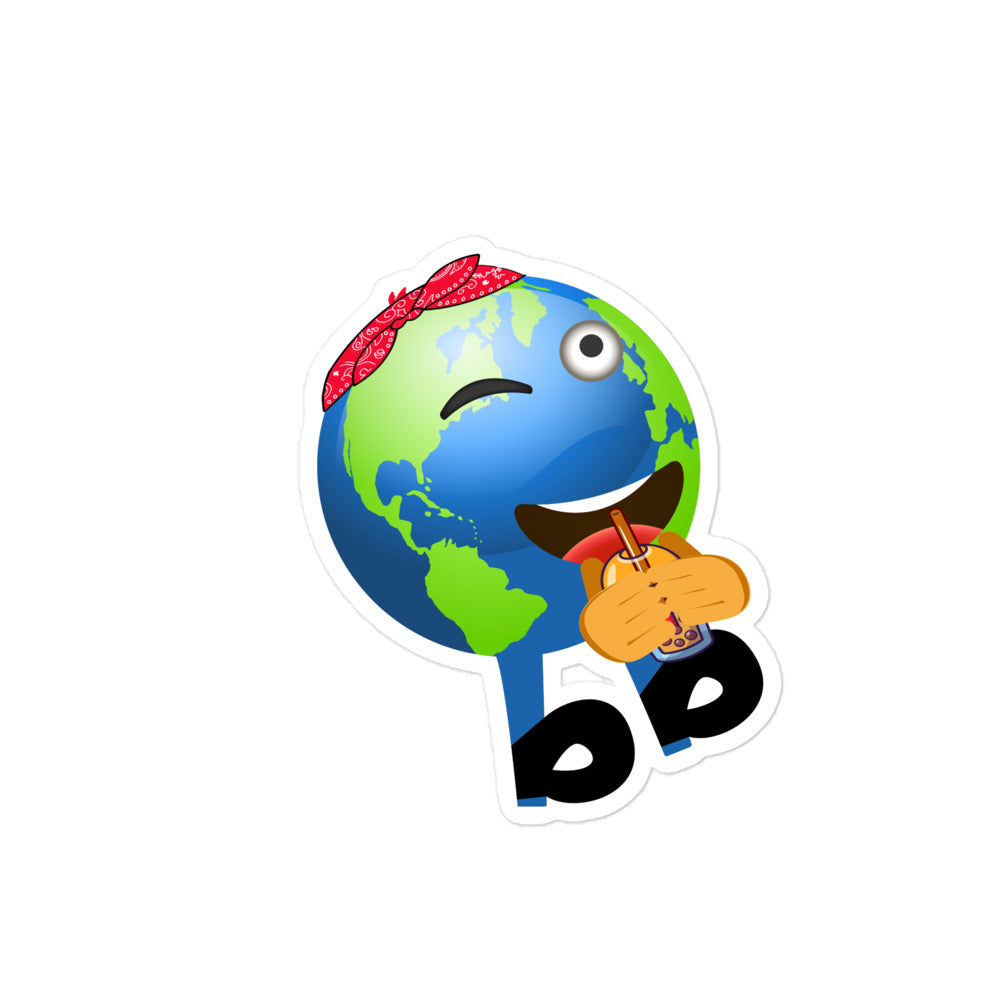 Earthbb Bubble-free sticker - Emojibb