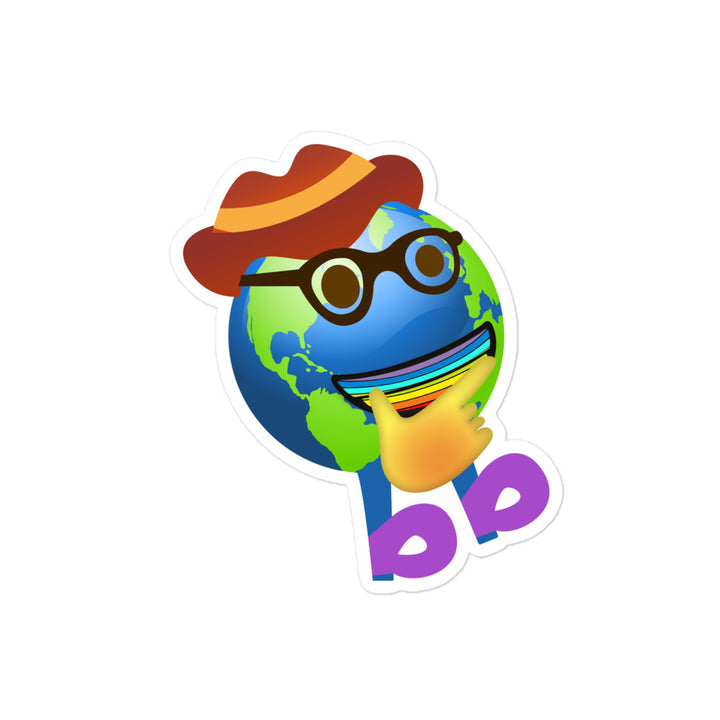 Earthbb Bubble-free sticker - Emojibb