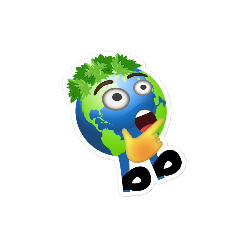 Earthbb Bubble-free sticker - Emojibb