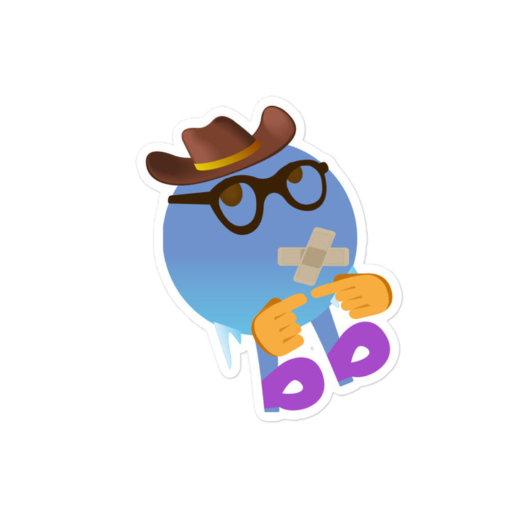 Earthbb Bubble-free sticker - Emojibb