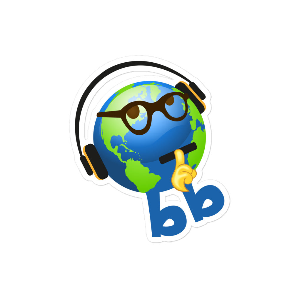 Earthbb Bubble-free sticker - Emojibb