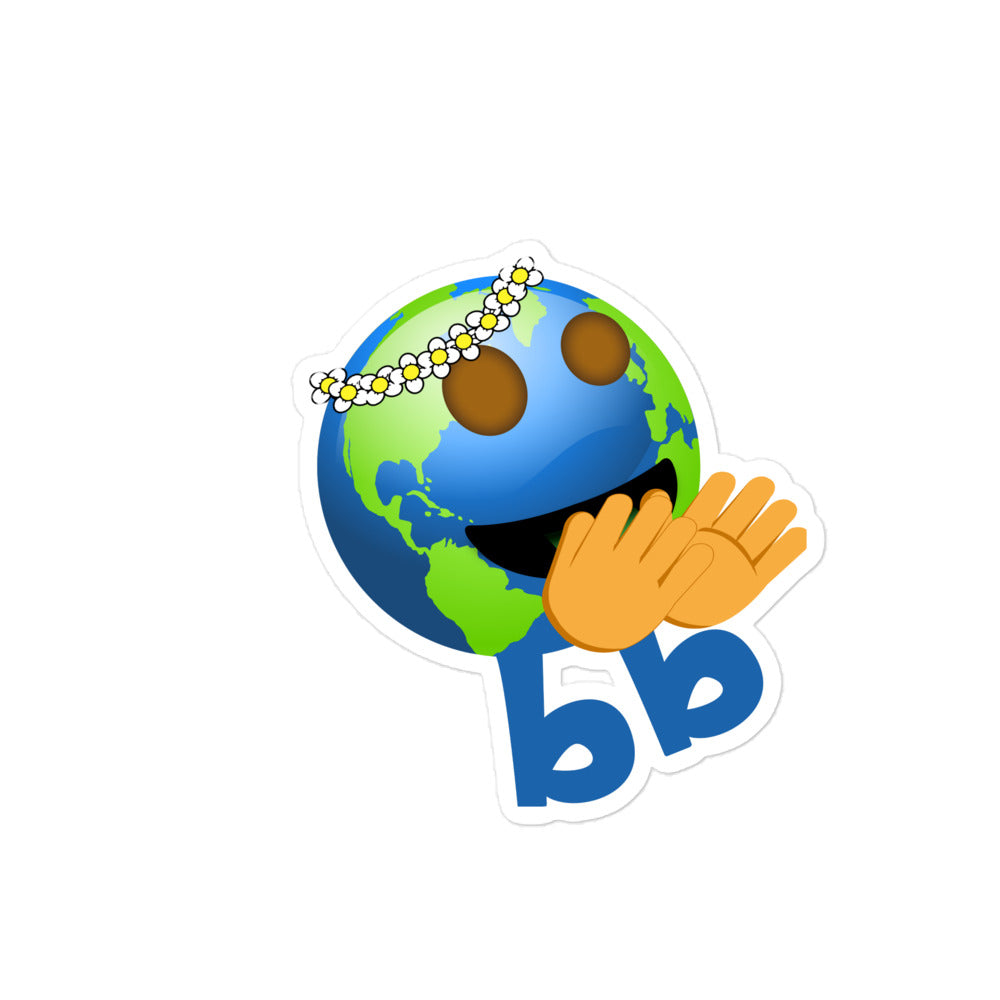 Earthbb Bubble-free sticker - Emojibb