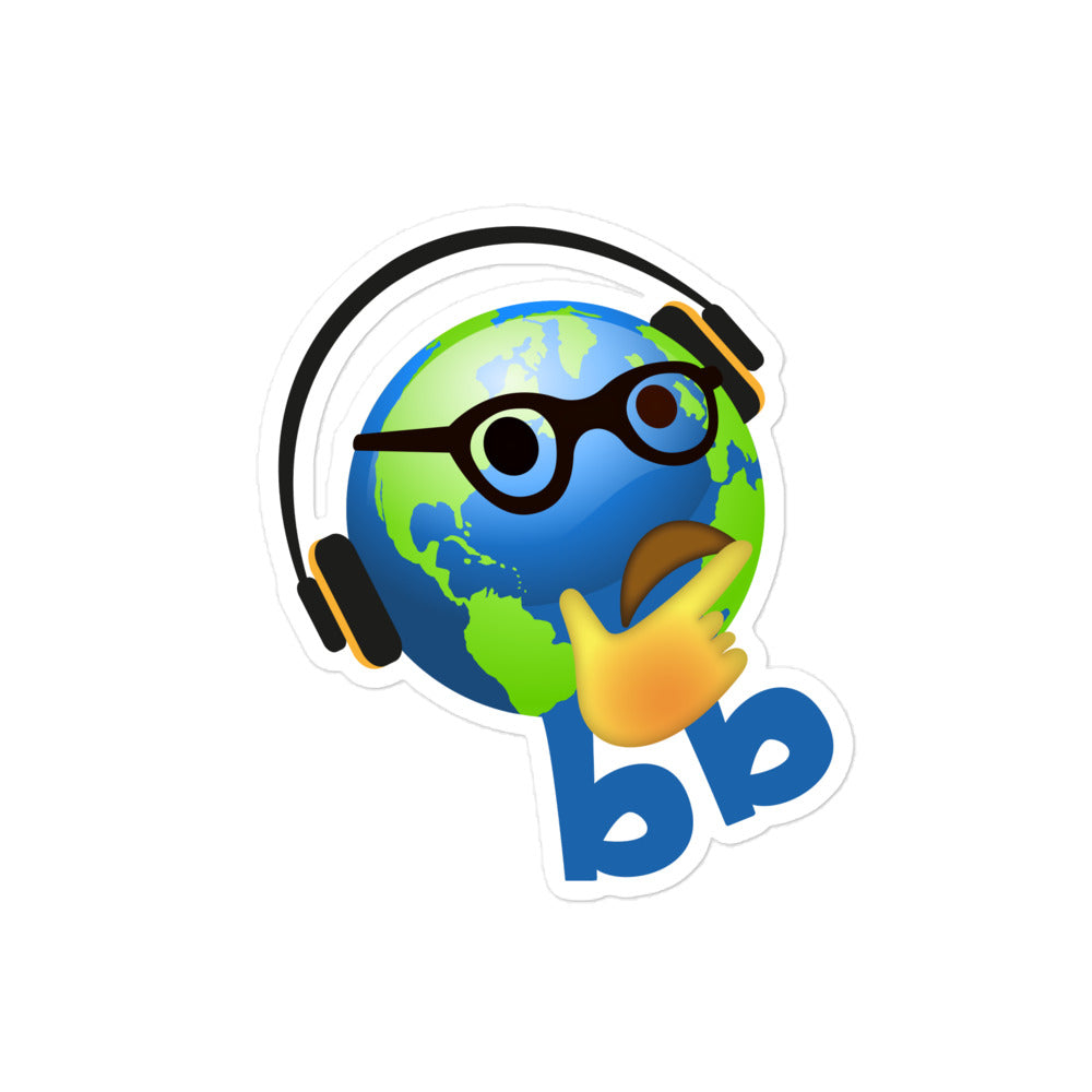 Earthbb Bubble-free sticker - Emojibb