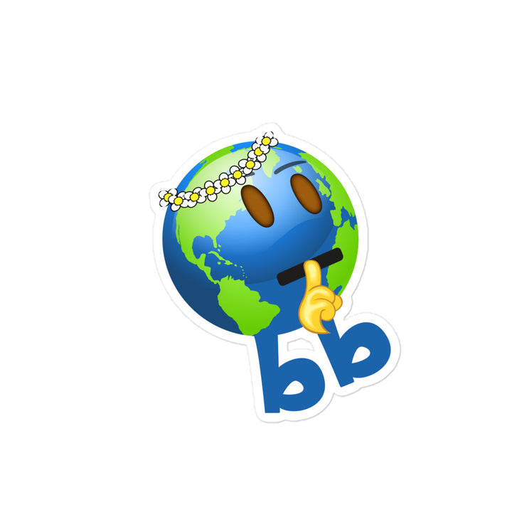 Earthbb Bubble-free sticker - Emojibb