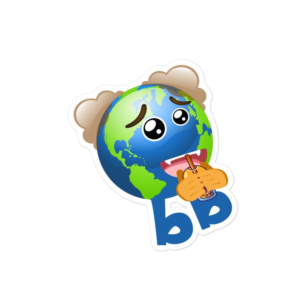 Earthbb Bubble-free sticker - Emojibb