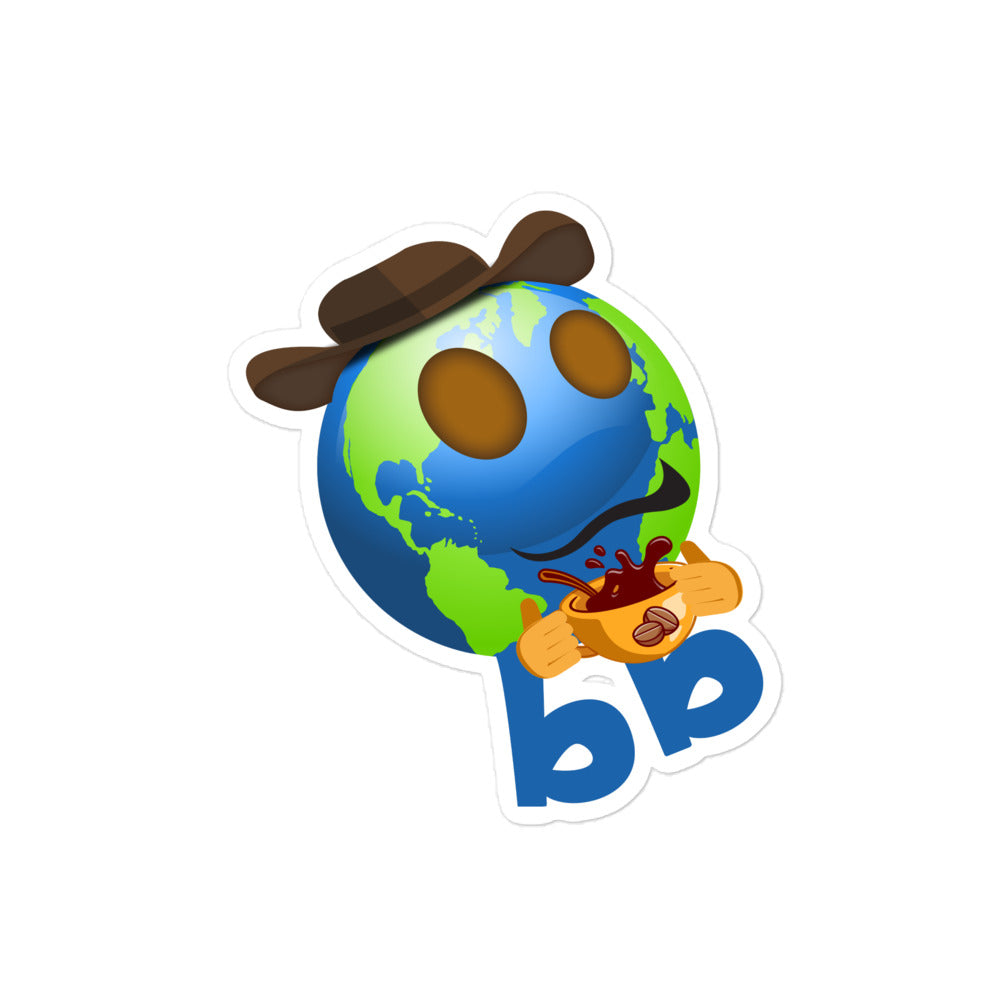 Earthbb Bubble-free sticker - Emojibb