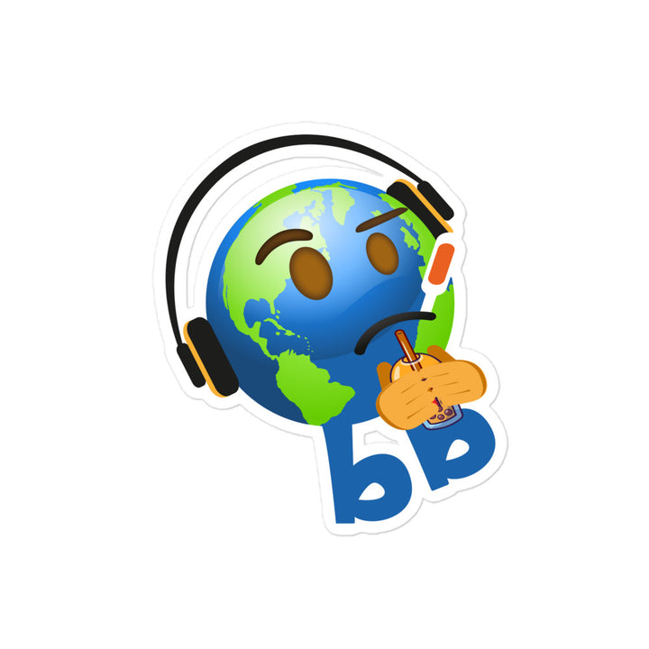 Earthbb Bubble-free sticker - Emojibb