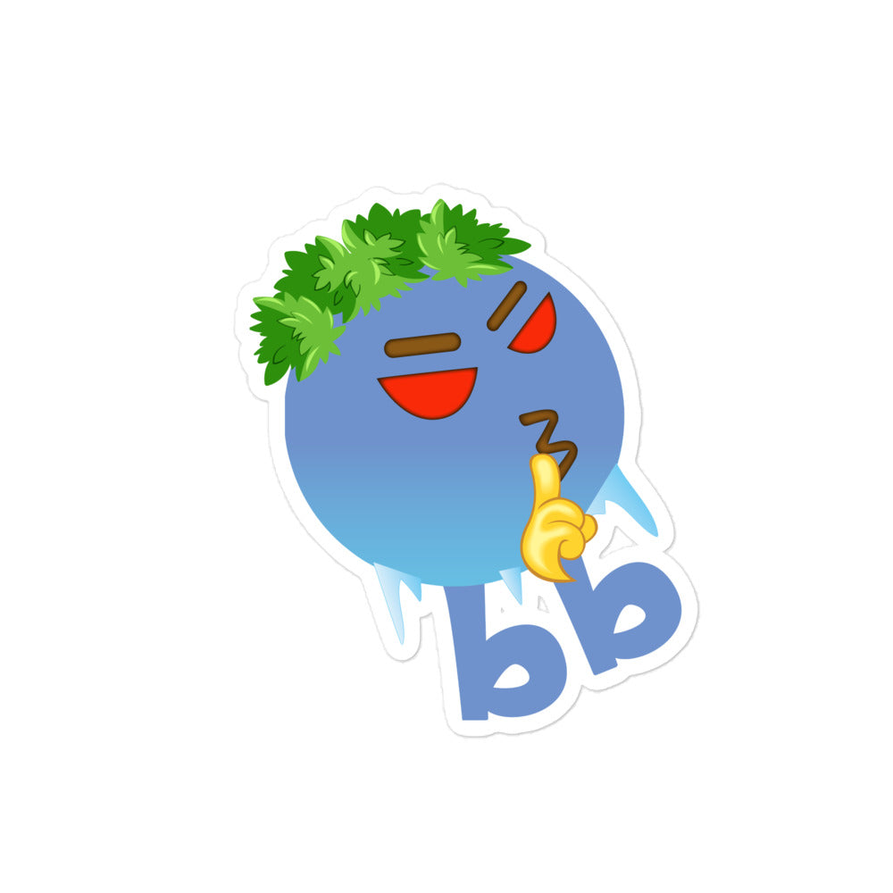 Earthbb Bubble-free sticker - Emojibb