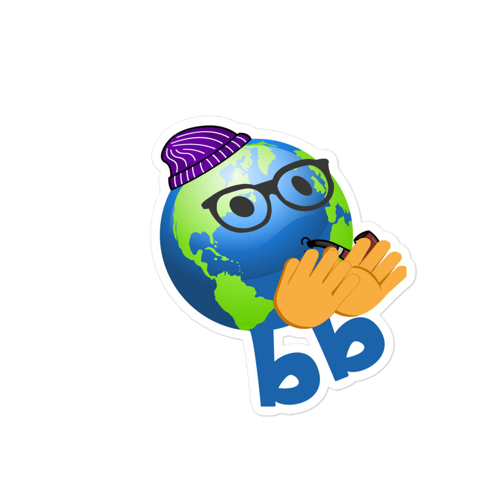 Earthbb Bubble-free sticker - Emojibb