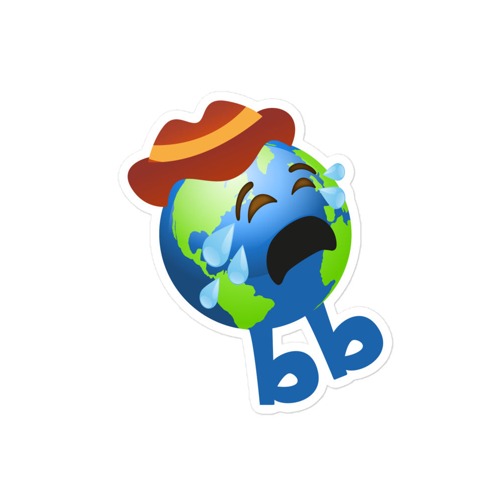 Earthbb Bubble-free sticker - Emojibb