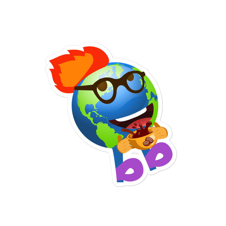 Earthbb Bubble-free sticker - Emojibb