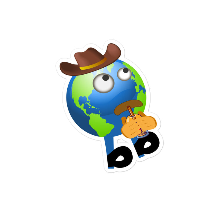 Earthbb Bubble-free sticker - Emojibb