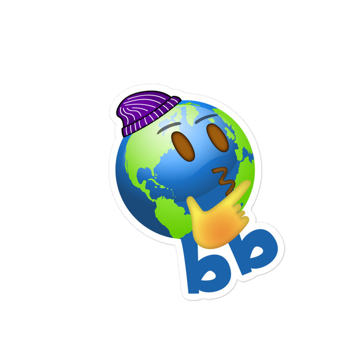 Earthbb Bubble-free sticker - Emojibb