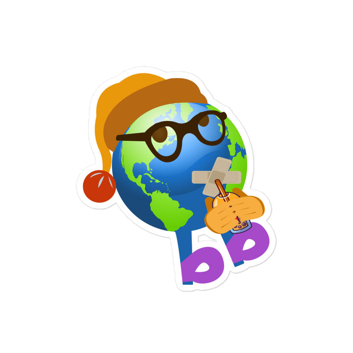 Earthbb Bubble-free sticker - Emojibb