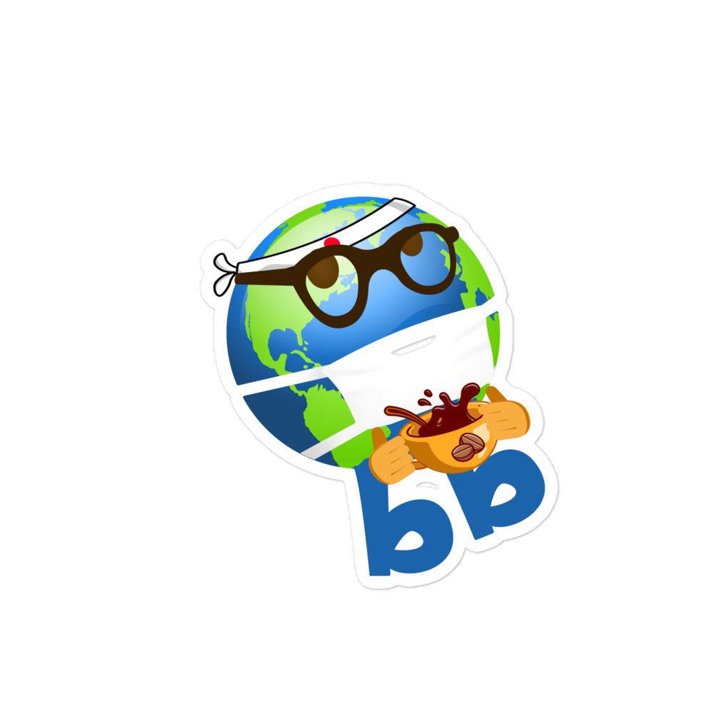 Earthbb Bubble-free sticker - Emojibb