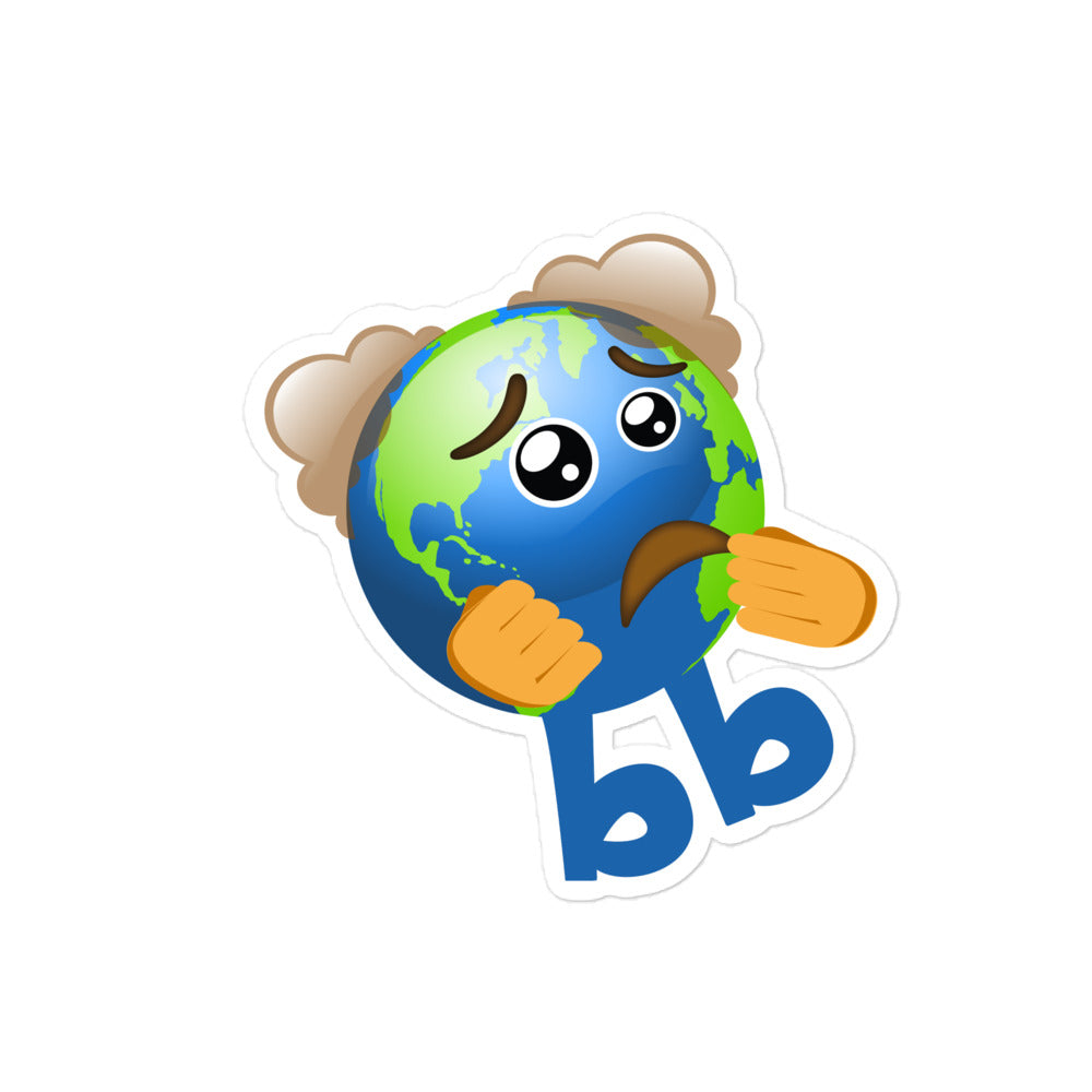 Earthbb Bubble-free sticker - Emojibb