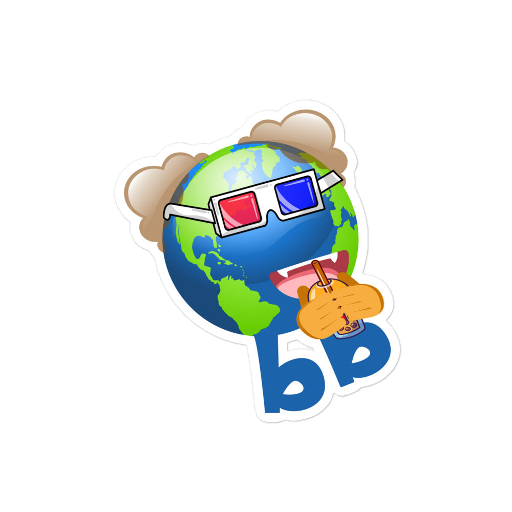 Earthbb Bubble-free sticker - Emojibb