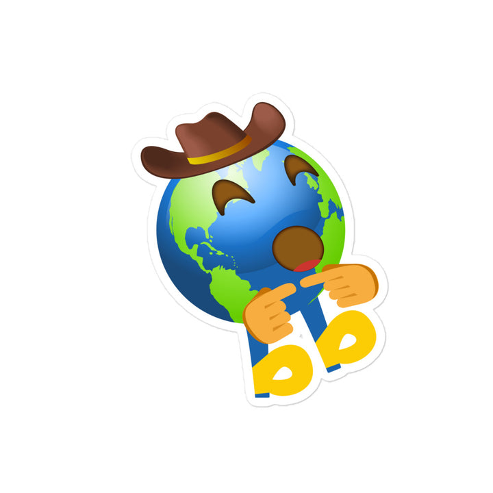 Earthbb Bubble-free sticker - Emojibb