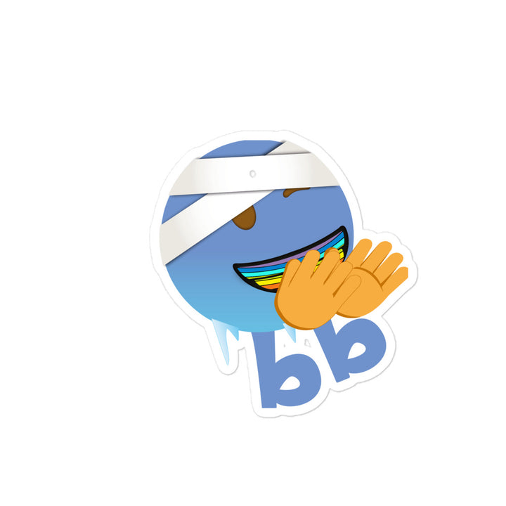 Earthbb Bubble-free sticker - Emojibb