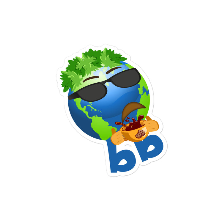 Earthbb Bubble-free sticker - Emojibb