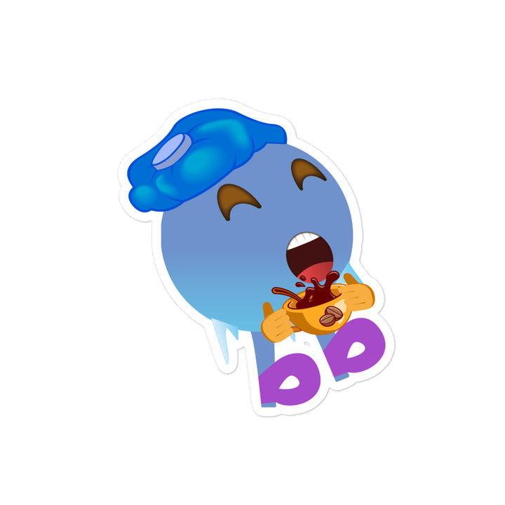 Earthbb Bubble-free sticker - Emojibb