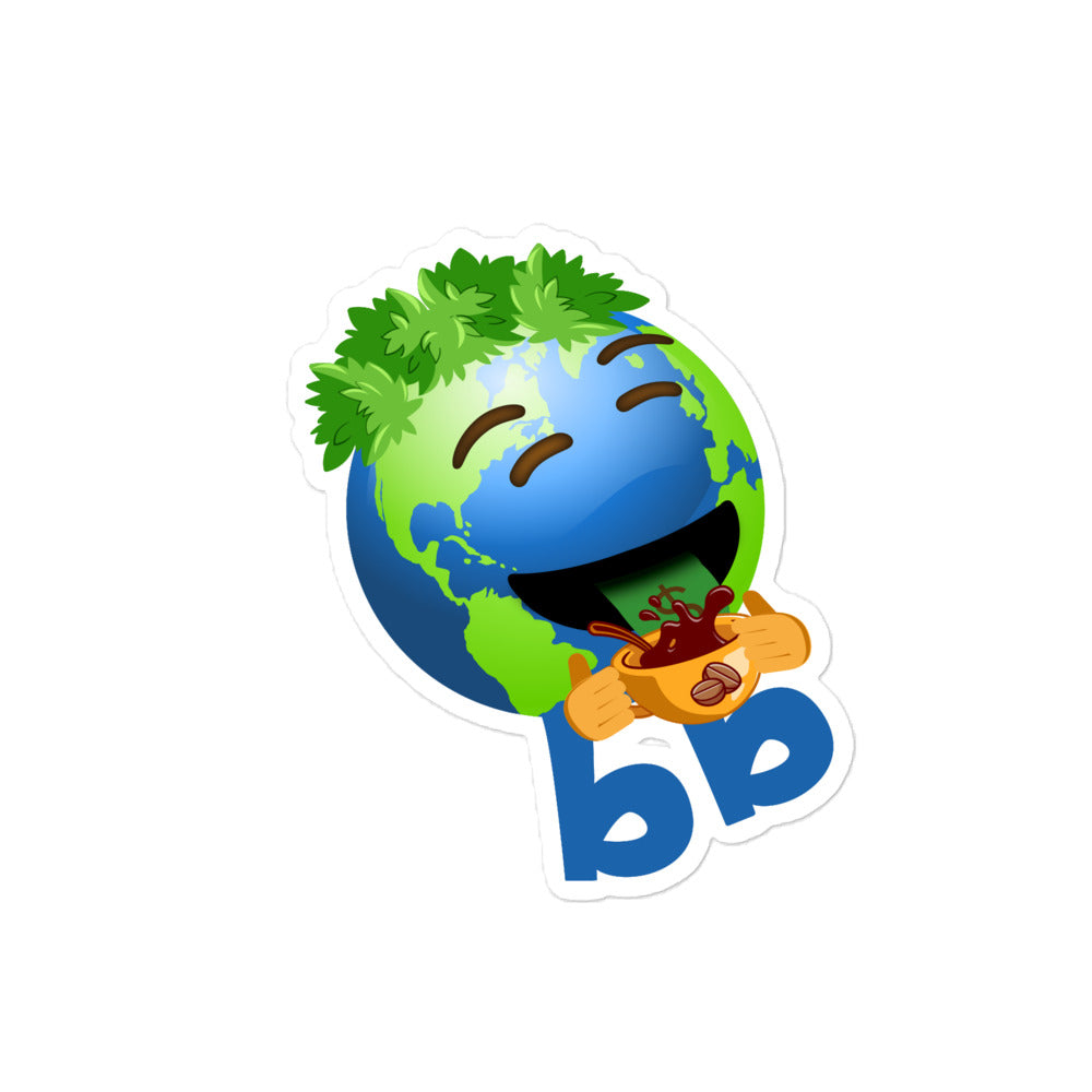 Earthbb Bubble-free sticker - Emojibb