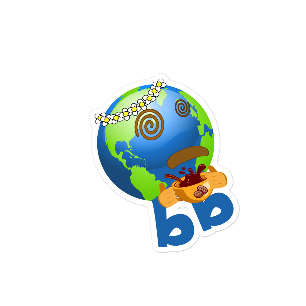 Earthbb Bubble-free sticker - Emojibb