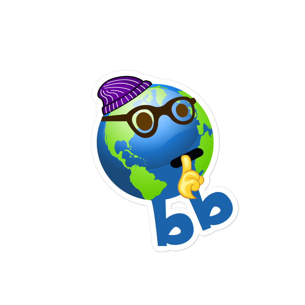 Earthbb Bubble-free sticker - Emojibb