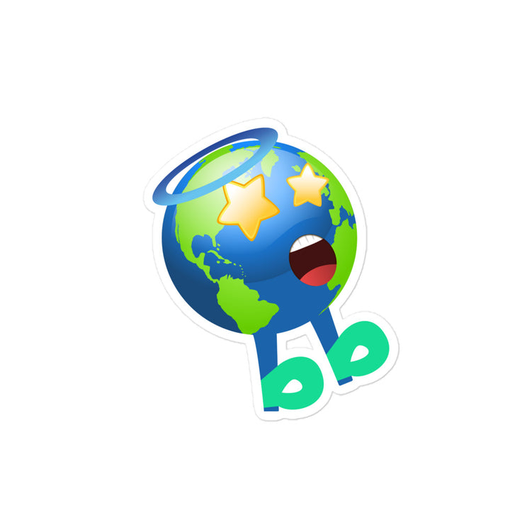 Earthbb Bubble-free sticker - Emojibb